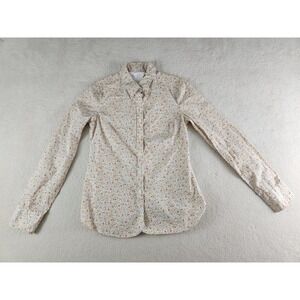 Womens G1 Shirt Floral Blouse Button Down Boho Size XSmall  12.4 91